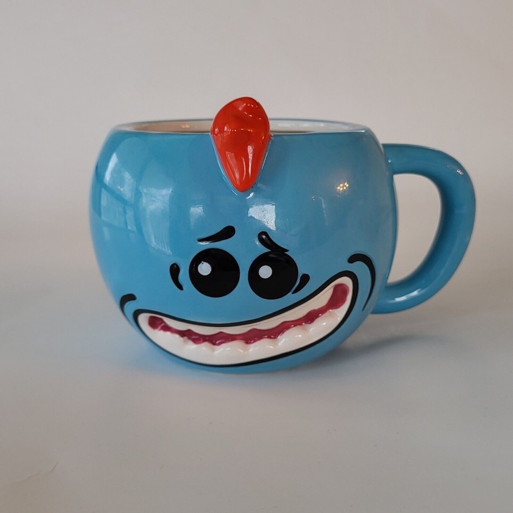 Rick & Morty Coffee Mug  3D Adult Swim Cartoon 16 0z.